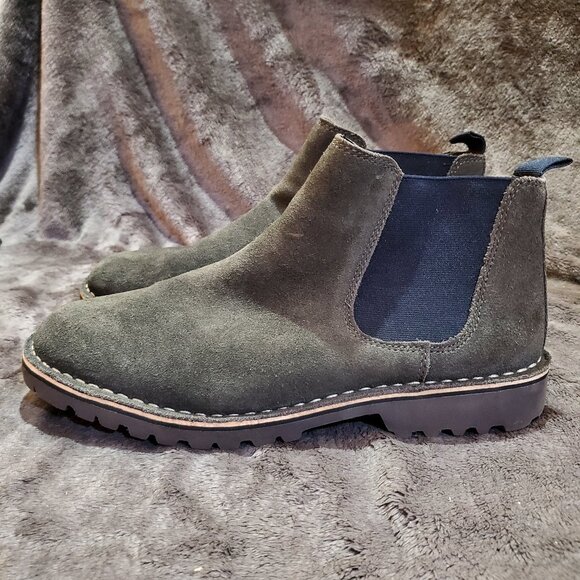 Cole Haan REACTION Solid Gray/Blue Chukka Abie Slip On Boot Men Sz 10 - Picture 2 of 11